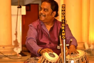 Portrait of Samar Saha