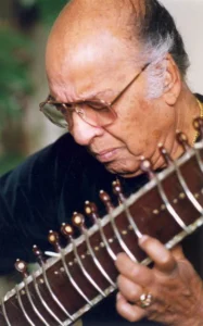 Portrait of Ustad Vilayat Khan